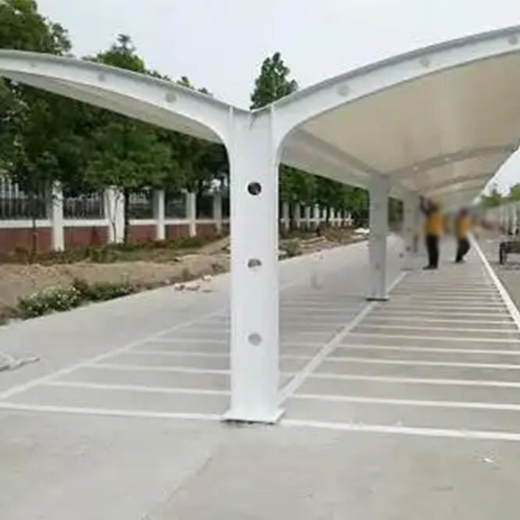 通城县膜结构电动车棚