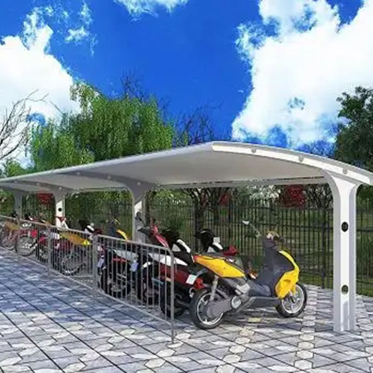 通城县膜结构电动车棚